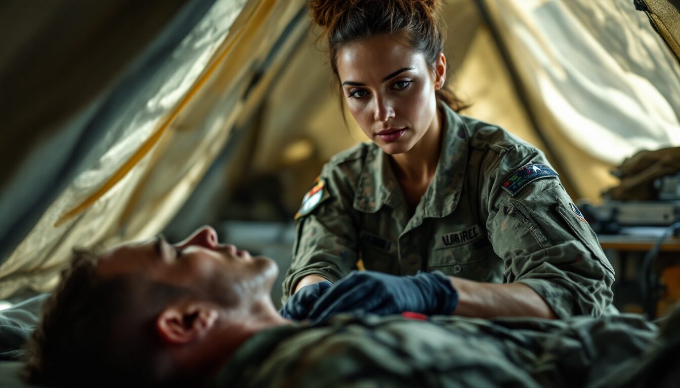 infirmiere militaire opex