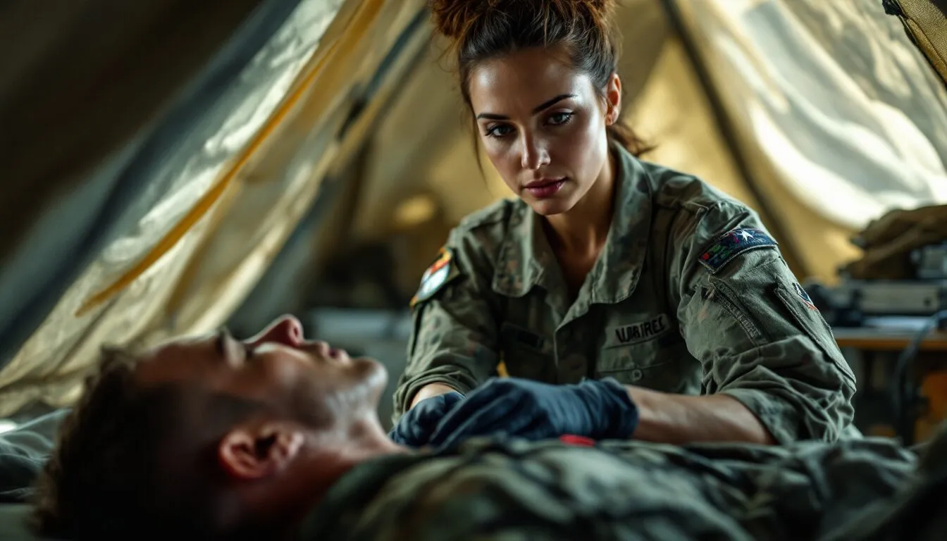 infirmiere militaire opex