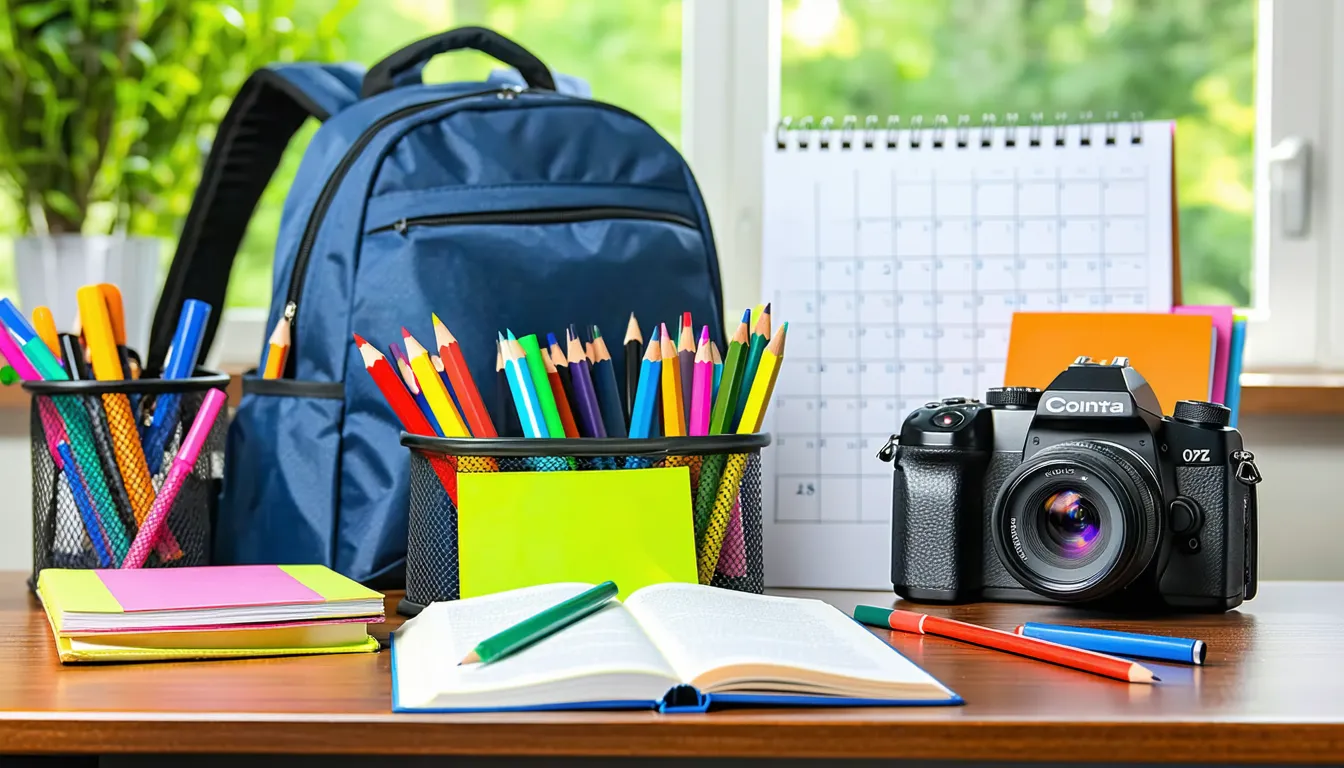 fourniture rentrée scolaire