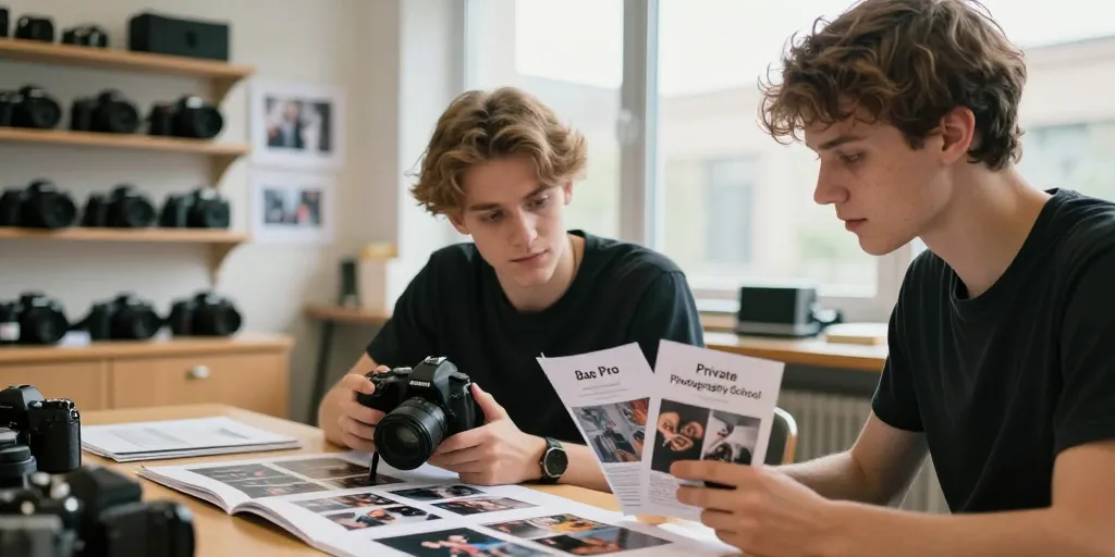 etude pour etre photographe