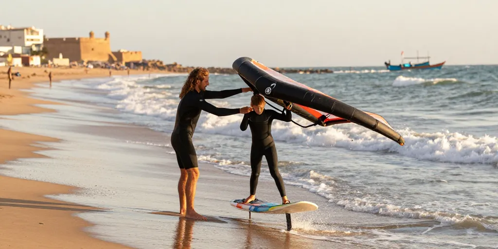 stage wingfoil essaouira