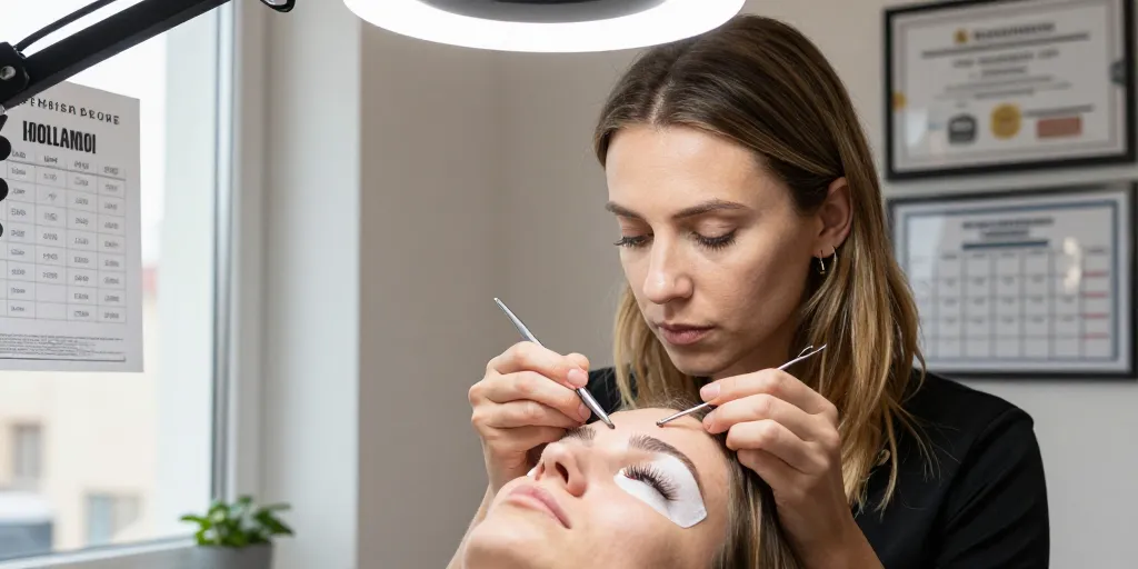 devenir technicienne extension de cils