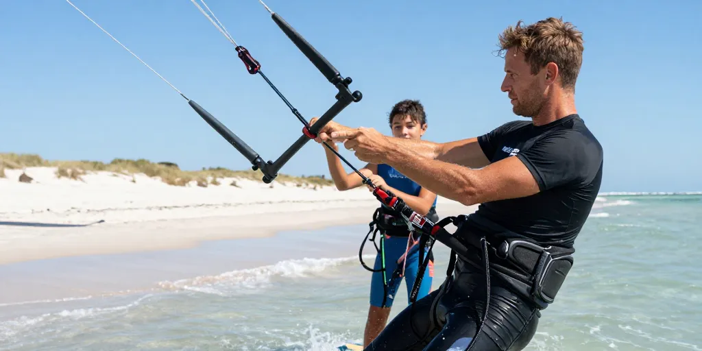 initiation kitesurf