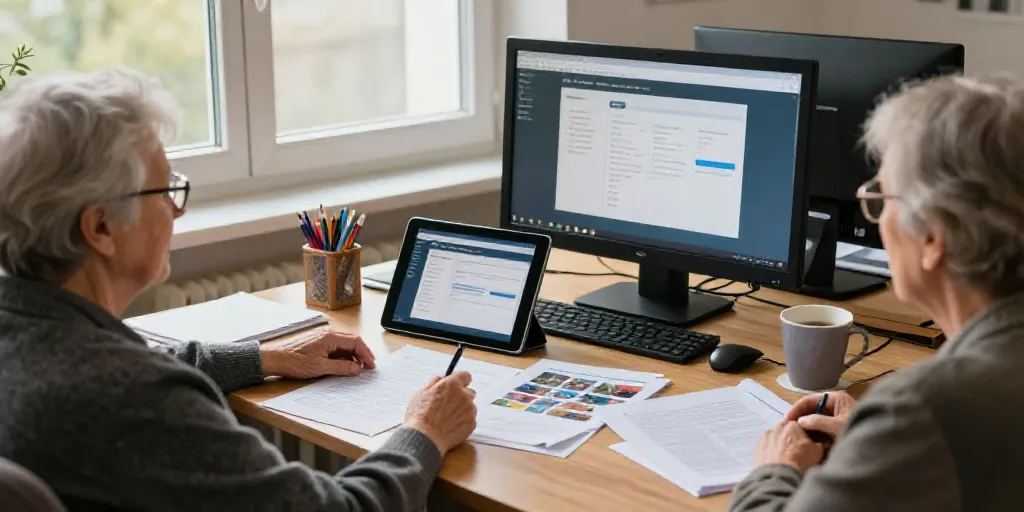 Une formation pour personnes âgées : domicile ou EHPAD ?
